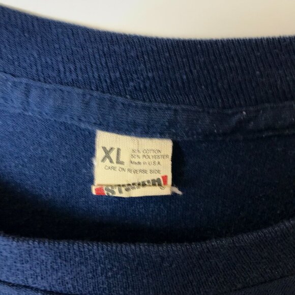 Vintage Screen Stars Blue Graphic Tee Medium USA Made Washington D.C. Shirt - Picture 3 of 15